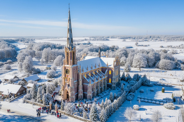 Фото - экскурсия: Путешествие по Беларуси: Залесье, Сморгонь, Солы, Островец и величественные Гервяты