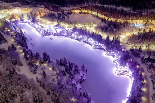 Фото экскурсии - Увидь главные достопримечательности Карелии за выходные: Кивач, Рускеала и другие чудеса - 6