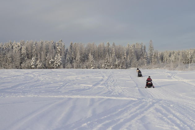 Фото экскурсии - Самостоятельное катание на российском снегоходе-45 минут драйва - 7