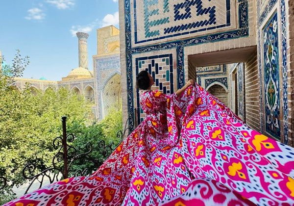 Необычная фотосессия в национальном платье - фото 2