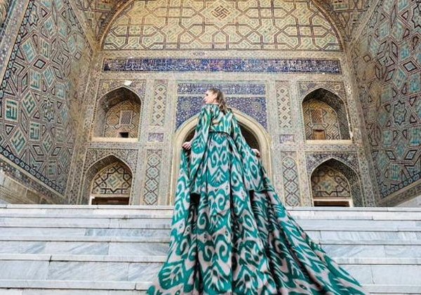Необычная фотосессия в национальном платье - фото 2