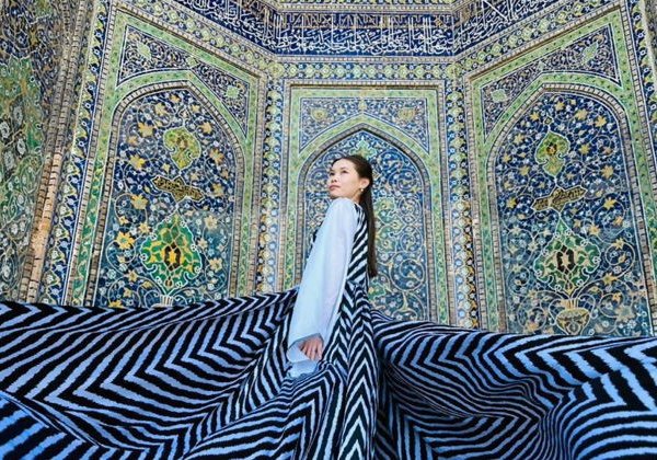 Необычная фотосессия в национальном платье - фото 3