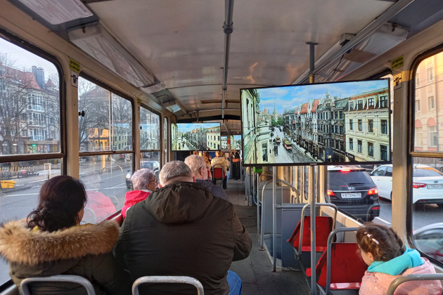 Фото - экскурсия: Виртуальная реальность в трамвайном путешествии