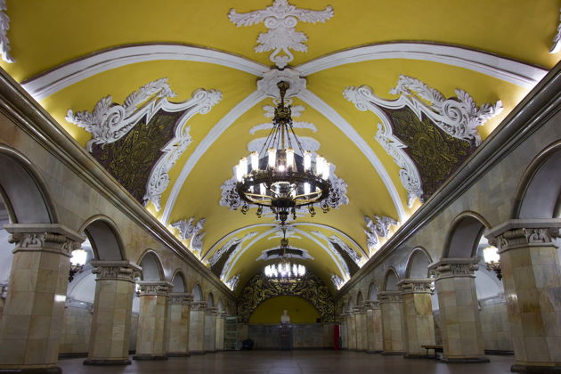Фото экскурсии - Московское метро как музей: архитектура, дизайн и инженерные находки - 5