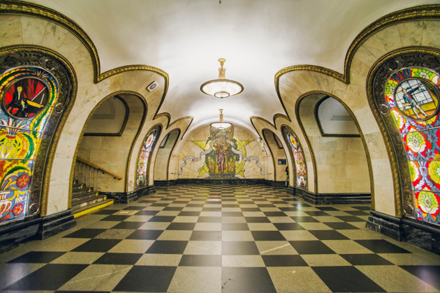 Фото - экскурсия: Московское метро как музей: архитектура, дизайн и инженерные находки