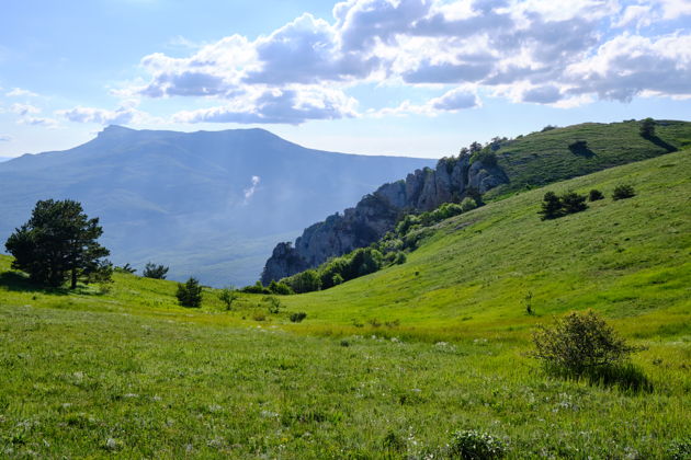 Круговой трекинг к вершине южной Демерджи-4