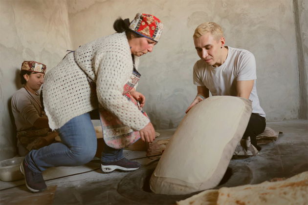 Фото экскурсии - Гарни, Гегард, Ущелье "Симфония Камней", выпечка лаваша - 14