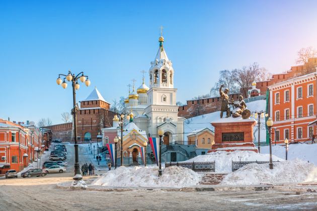 Два часа прогулки по лучшим местам Нижнего Новгорода