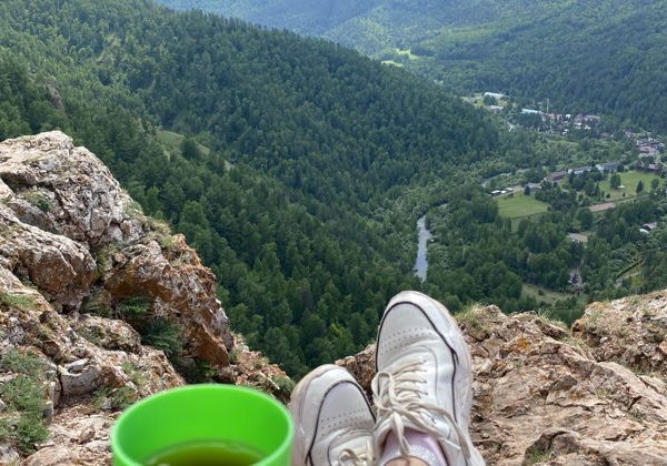 Торгашинский хребет, лестница и малая Манская петля - фото 4