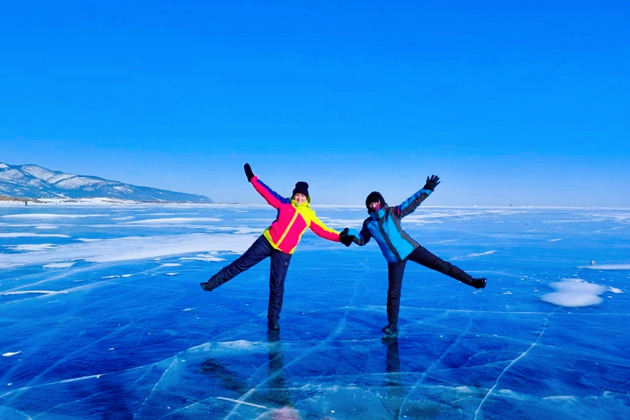 Фото - экскурсия: Хрустальные льды Байкала в районе Большого Голоустного