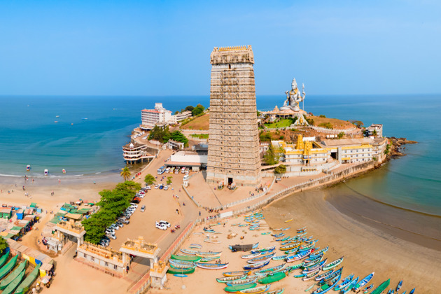 Фото - экскурсия: Карнатака: статуя Шивы, город Гокарна и пляж Палолем