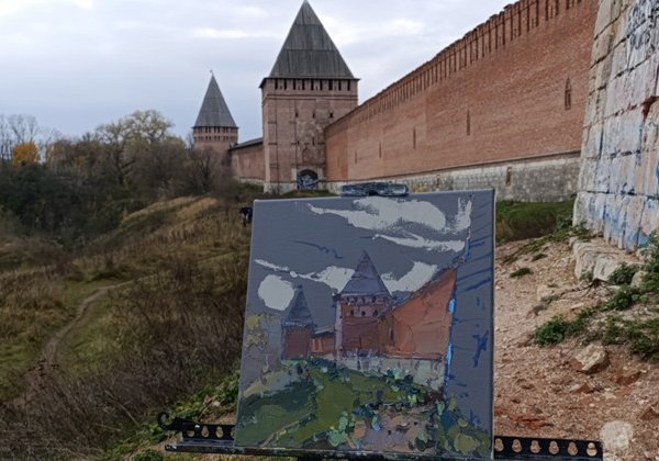 Индивидуальная арт-экскурсия «Рисуем в Смоленске»