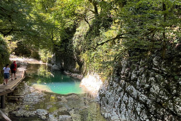 Джиппинг: Кодорское ущелье и Шакуранский водопад (каньон)-3