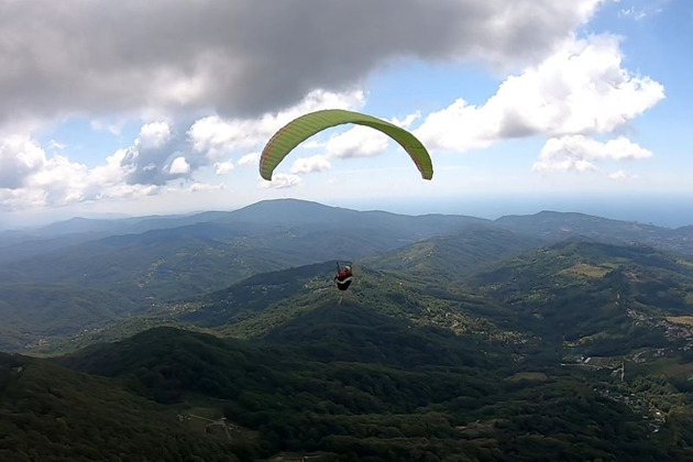 Фото - экскурсия: Полет на параплане в тандеме с инструктором в Сочи и Абхазии!