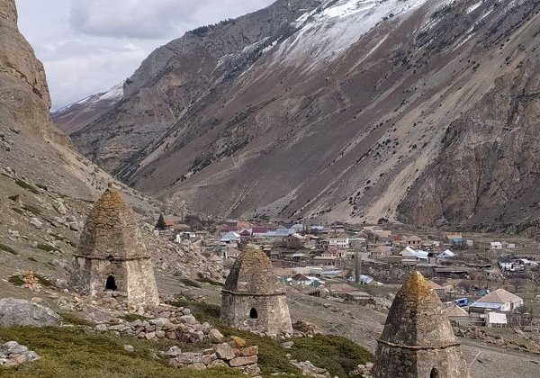 «‎Город мёртвых»‎ и водопады Чегемского ущелья - фото 1