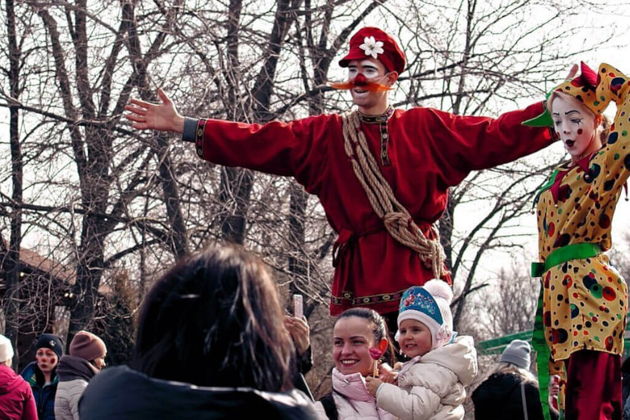 Масленица в парке птиц Малинки. Поездка из Ростова-на-Дону-2