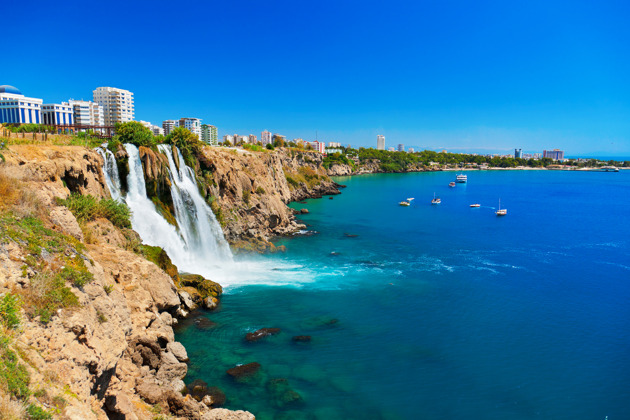 Анталия Сити: водопады Дюден, морская прогулка и старый город Калеичи