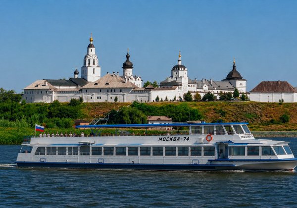 Экскурсия в Свияжск комбинированная на теплоходе и автобусе