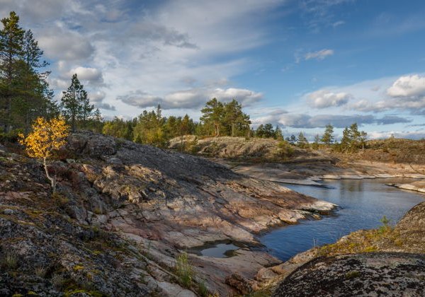 Водная прогулка по Ладожским шхерам на арктической лодке - фото 3