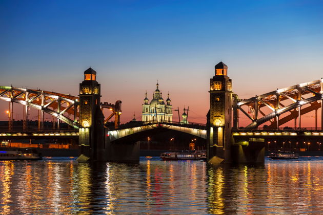 Фото экскурсии - Ночная экскурсия по рекам и каналам Петербурга с разводными мостами - 5