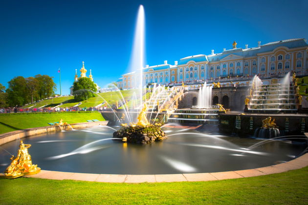 Фото экскурсии - Прогулка по дворцам и паркам Петергофа с обратной дорогой на метеоре - 12