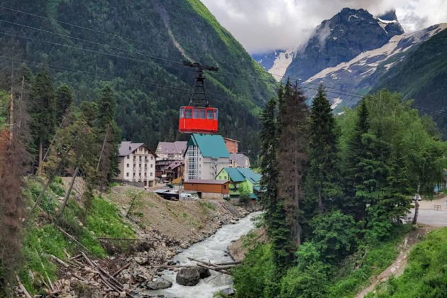 Фото экскурсии - Домбай и Сырные пещеры - кавказская жемчужина в мини-группе из Ессентуков - 9