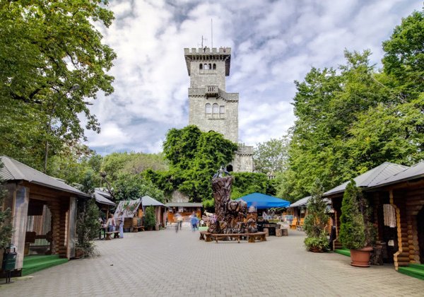 Панорамы горы Ахун с выбором маршрута