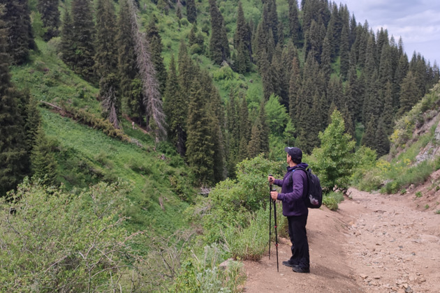 Кимасар: лёгкий хайкинг в горах Алматы с панорамными видами