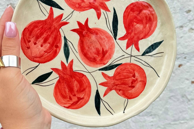 Фото - экскурсия: Мастер-класс по росписи уникальной керамики