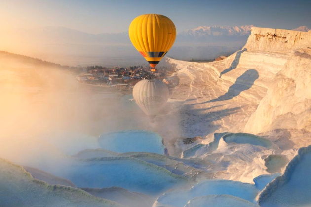 Фото экскурсии - Памуккале на рассвете и полет на воздушных шарах из Аланьи - 14