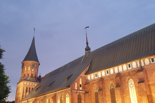 Фото - экскурсия: Вечерняя прогулка по ночному Калининграду