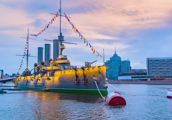 Уникальная авторская экскурсия с билетом без очереди на Крейсер «Аврора»