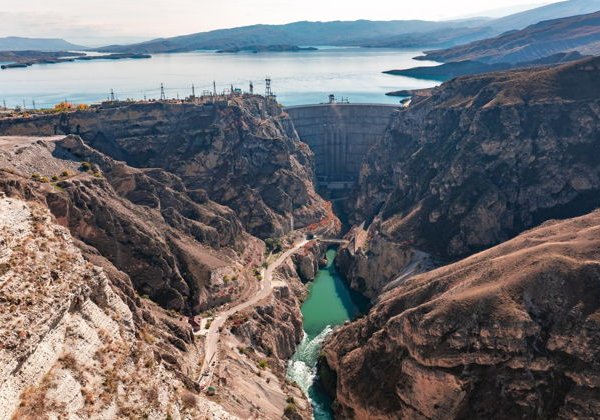 Сулакский Каньон, Чиркейское водохранилище, бархан Сарыкум  - фото 3