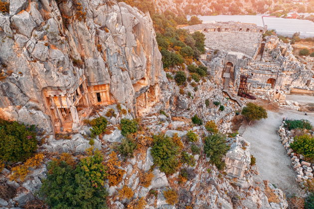 Фото экскурсии - Путешествие в Демре Миру и Кекову с осмотром древних гробниц и затопленного города - 5