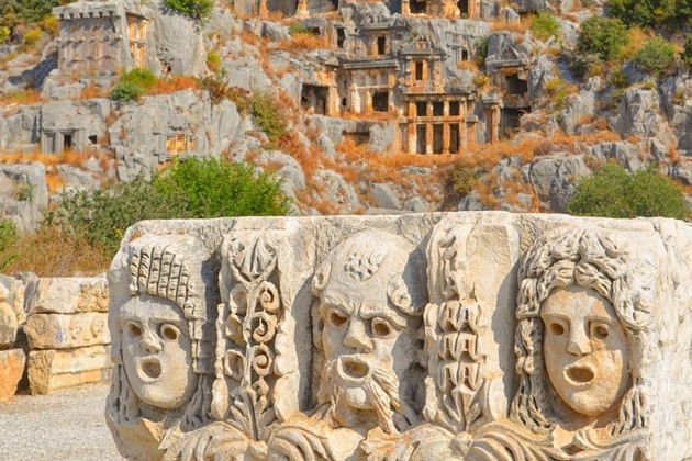 Фото экскурсии - Путешествие в Демре Миру и Кекову с осмотром древних гробниц и затопленного города - 10