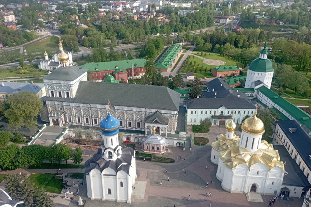 Фото - экскурсия: Сергиев Посад с высоты птичьего полета: подъём на 3-й ярус колокольни Лавры