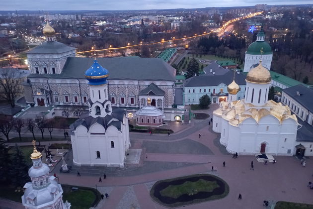 Фото экскурсии - Сергиев Посад с высоты птичьего полета: подъём на 3-й ярус колокольни Лавры - 6