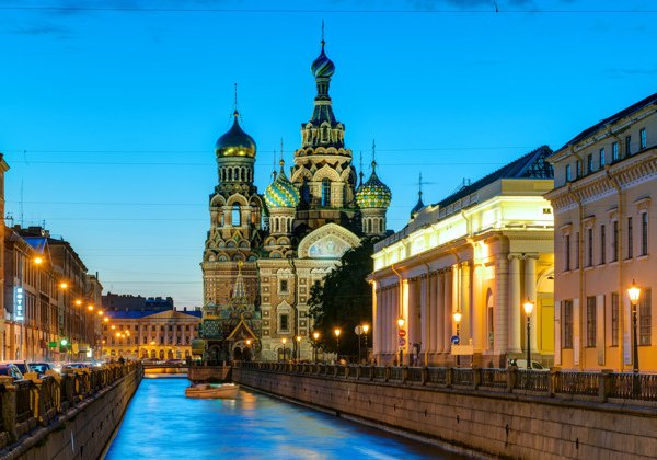 Пешком по вечернему Петербургу