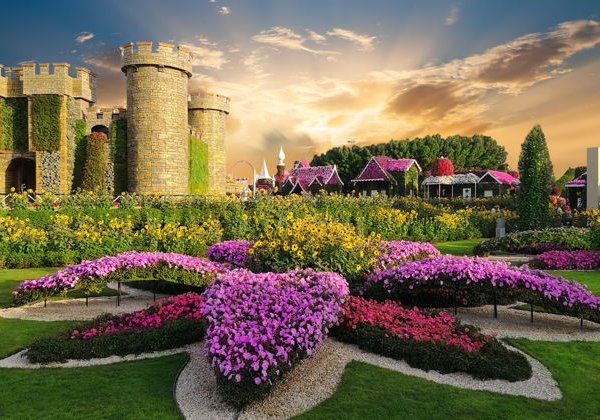 Парк цветов Miracle Garden: входной билет - фото 1