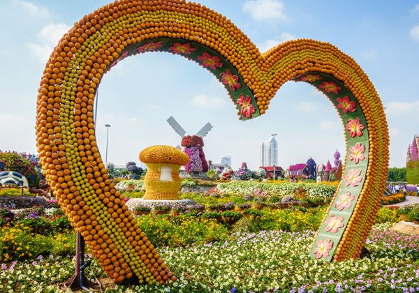 Парк цветов Miracle Garden и ярмарка Global Village - фото 3