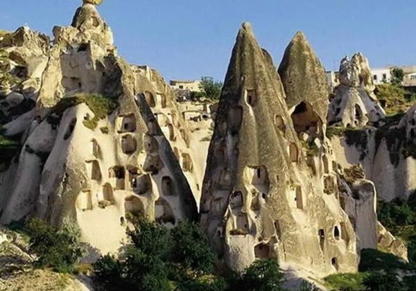 Сказочная Каппадокия в туфовом отеле пейзажи, словно с другой планеты.  - фото 1