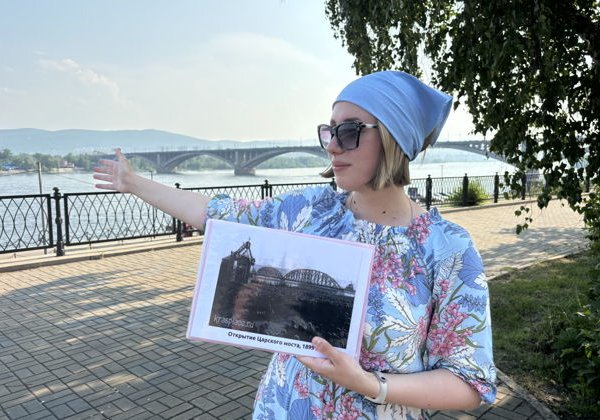 Авторская экскурсия по набережной: В путь по Енисею — через вокзалы и мосты - фото 3