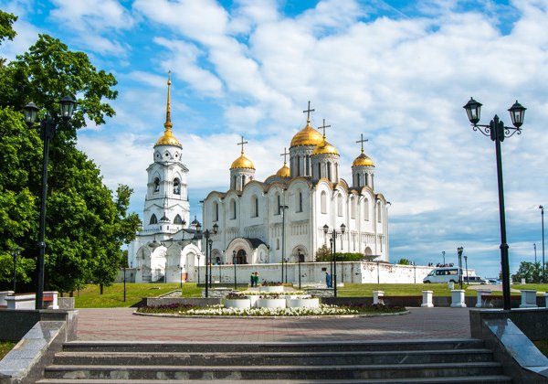 Пешеходная прогулка по центру Владимира