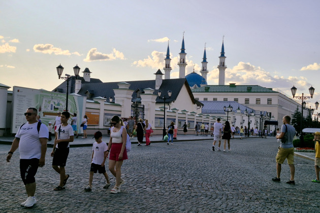 Фото - экскурсия: Падающая башня Казани в самом центре города