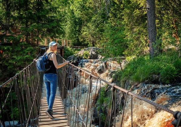 «Затерянная Карелия» — парк Рускеала, Сортавала и водопады