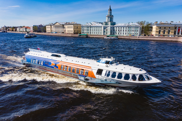 Фото - экскурсия: Билет на метеор из Петергофа в Санкт-Петербург