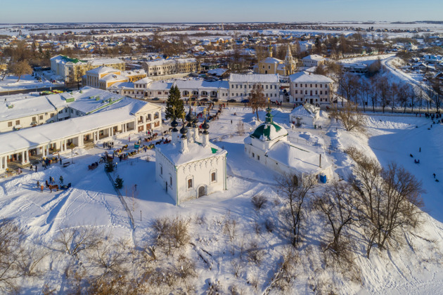 Фото - экскурсия: Неспешная групповая прогулка по зимнему Суздалю 
