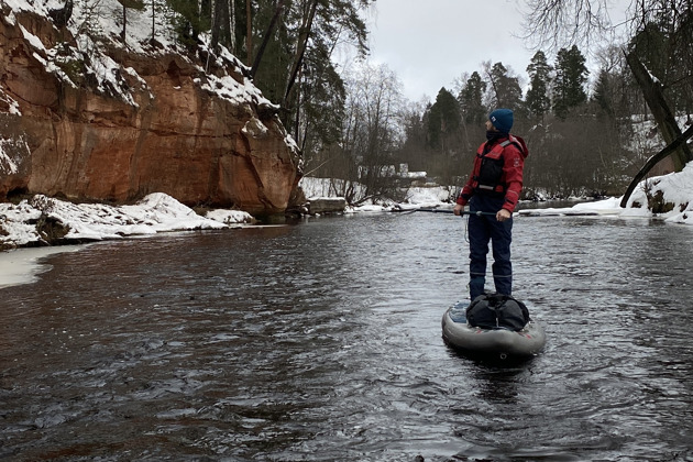 Фото - экскурсия: Сап-прогулка по р. Оредеж в межсезонье