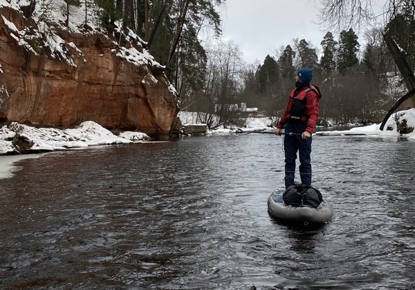 SUP-прогулка по р. Оредеж в межсезонье
