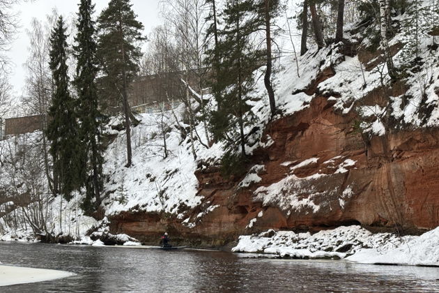 Фото экскурсии - Серфинг на SUP-досках по реке Оредеж в межсезонье - 12